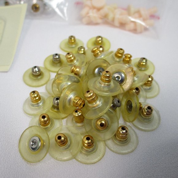 Earring Crafter Bundle - 7 Packages of Earring Backs and Hooks. - Picture 7 of 12